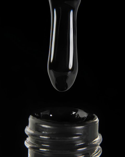DARK Stamping Polish №01 czarny STICKY, 10 ml